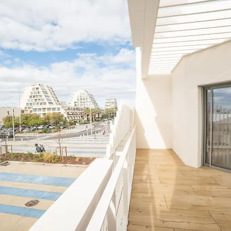 アパート Luxury Mind Vue Exceptionnelle Pied Dans L'eau Parkings Prives 2 Places Climatisation Hyper Centre D'exception