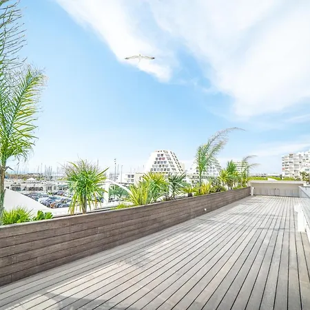 Апартаменты Luxury Mind Vue Exceptionnelle Pied Dans L'eau Parkings Prives 2 Places Climatisation Hyper Centre D'exception