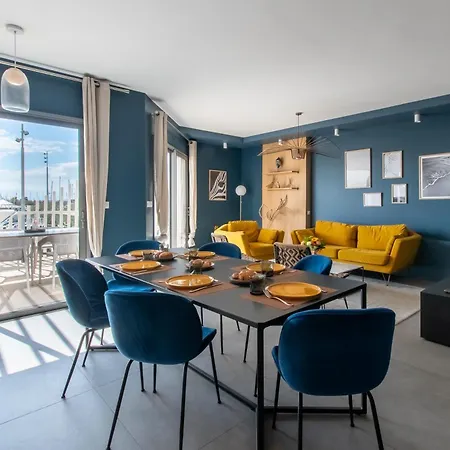 Luxury Mind Vue Exceptionnelle Pied Dans L'eau Parkings Prives 2 Places Climatisation Hyper Centre D'exception