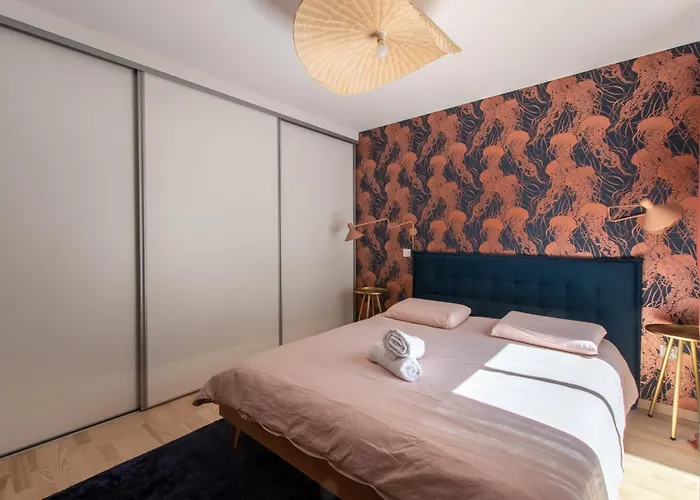 Διαμέρισμα Luxury Mind Vue Exceptionnelle Pied Dans L'eau Parkings Prives 2 Places Climatisation Hyper Centre D'exception Λα Γκραντ-Μοτ